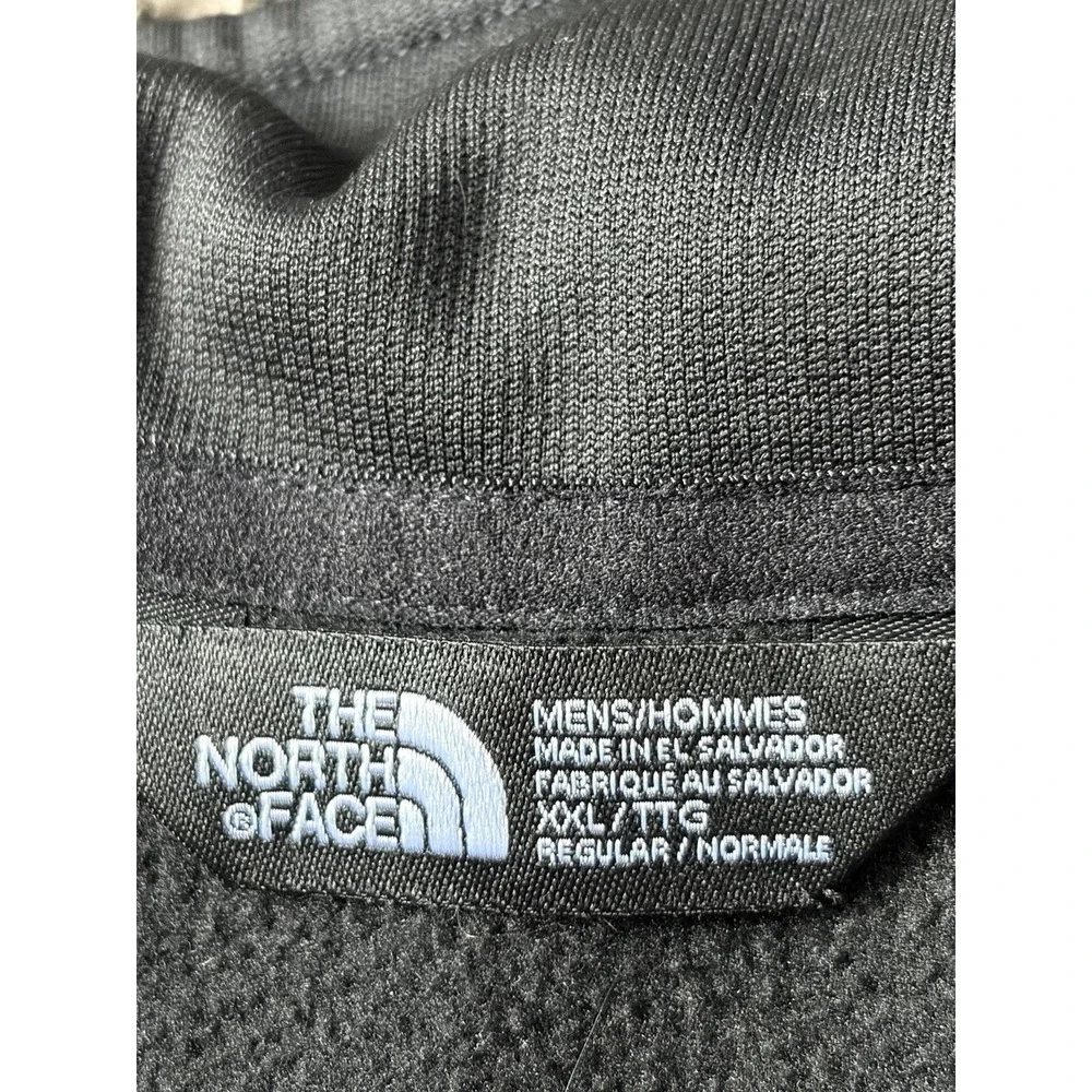 The North Face Fleece Jacket‎ Mens XXL Black Skyline Half Zip Pullover Hiking